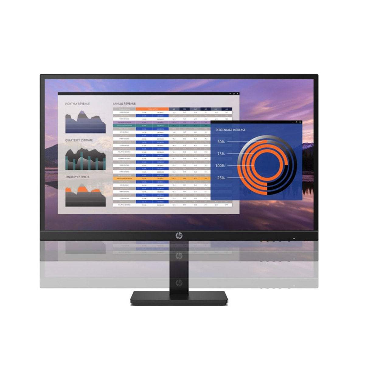 HP P27h G4 27-inch Full HD IPS LED Backlit Monitor with Integrated Speakers