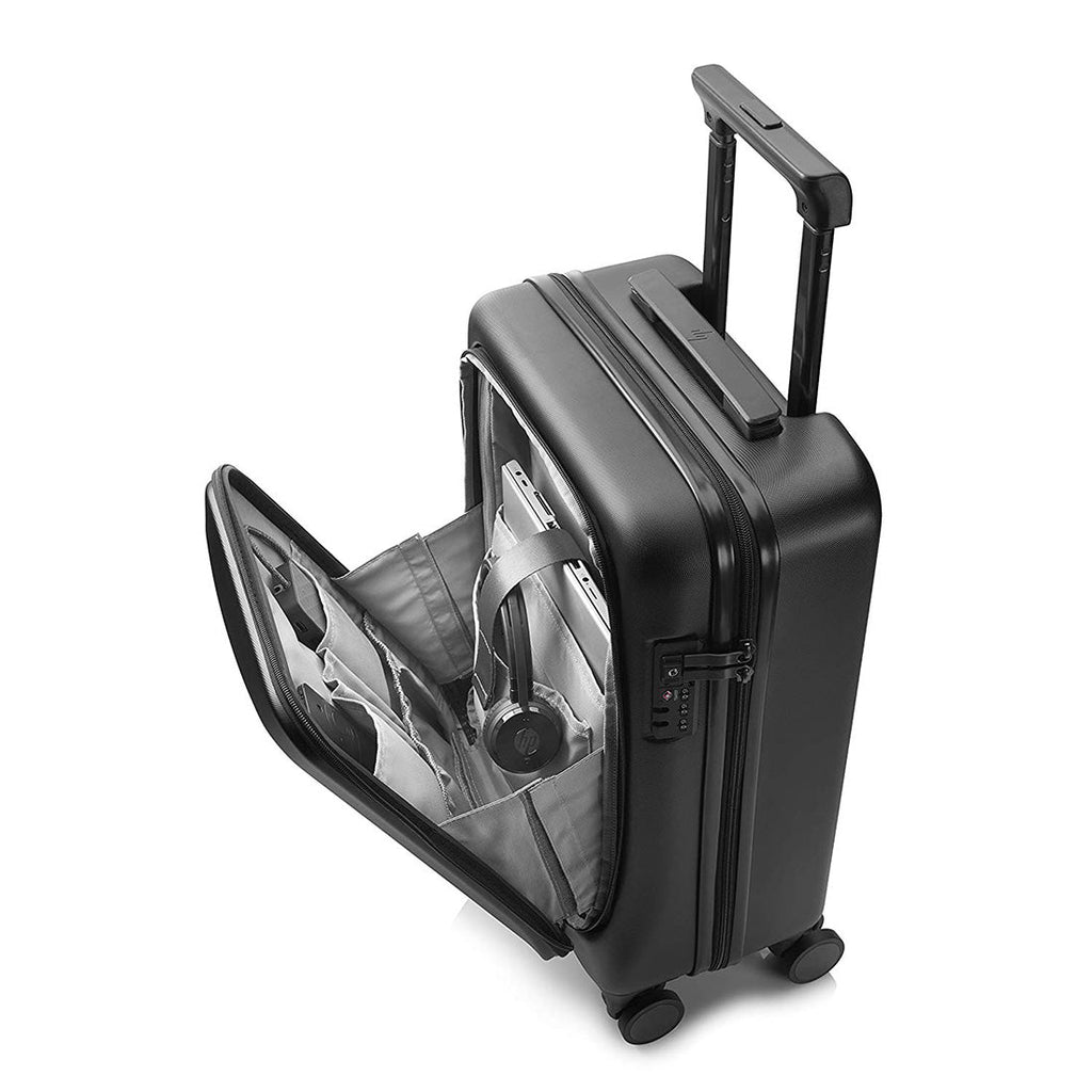 HP 20-inch Hard Case Luggage with 15.6-inch laptop compartment
