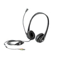 HP T4E61AA On-Ear Wired Business Headset v2 with In-line Microphone and Volume Controls