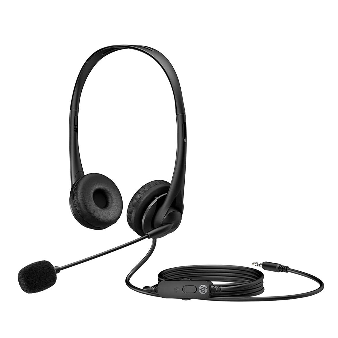 HP G2 Stereo 3.5mm Headset with Noise Cancelling and Volume Control