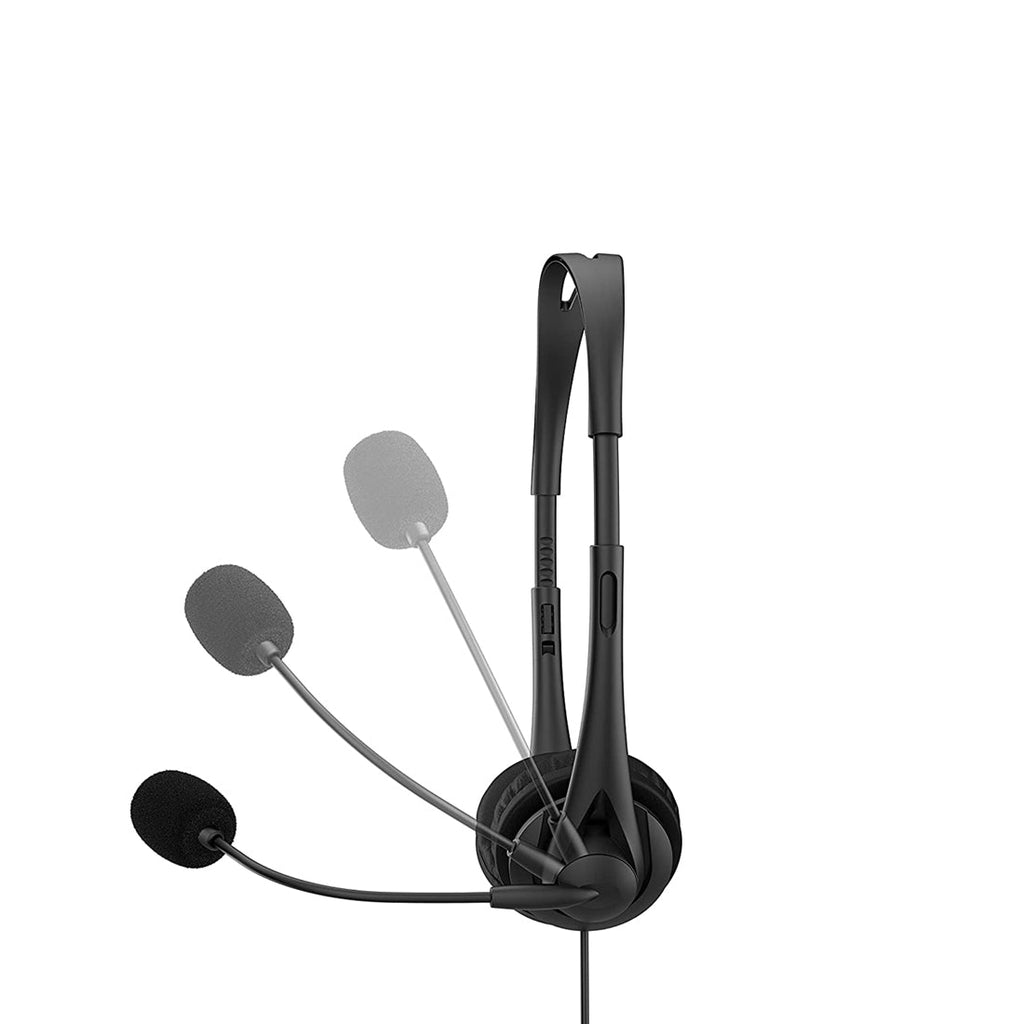 HP G2 Stereo 3.5mm Headset with Noise Cancelling and Volume Control