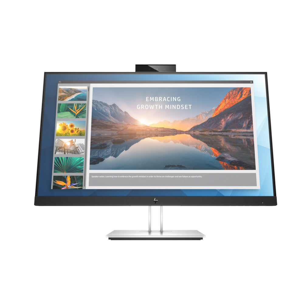 HP E24D G4 24-inch Full-HD IPS Docking Monitor with HD Webcam and USB-C Port