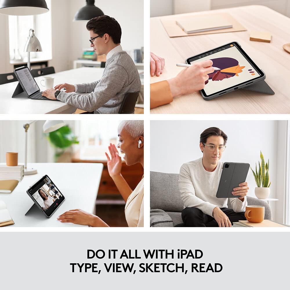 Logitech Combo Touch Detachable Keyboard for 11-inch iPad Pro
