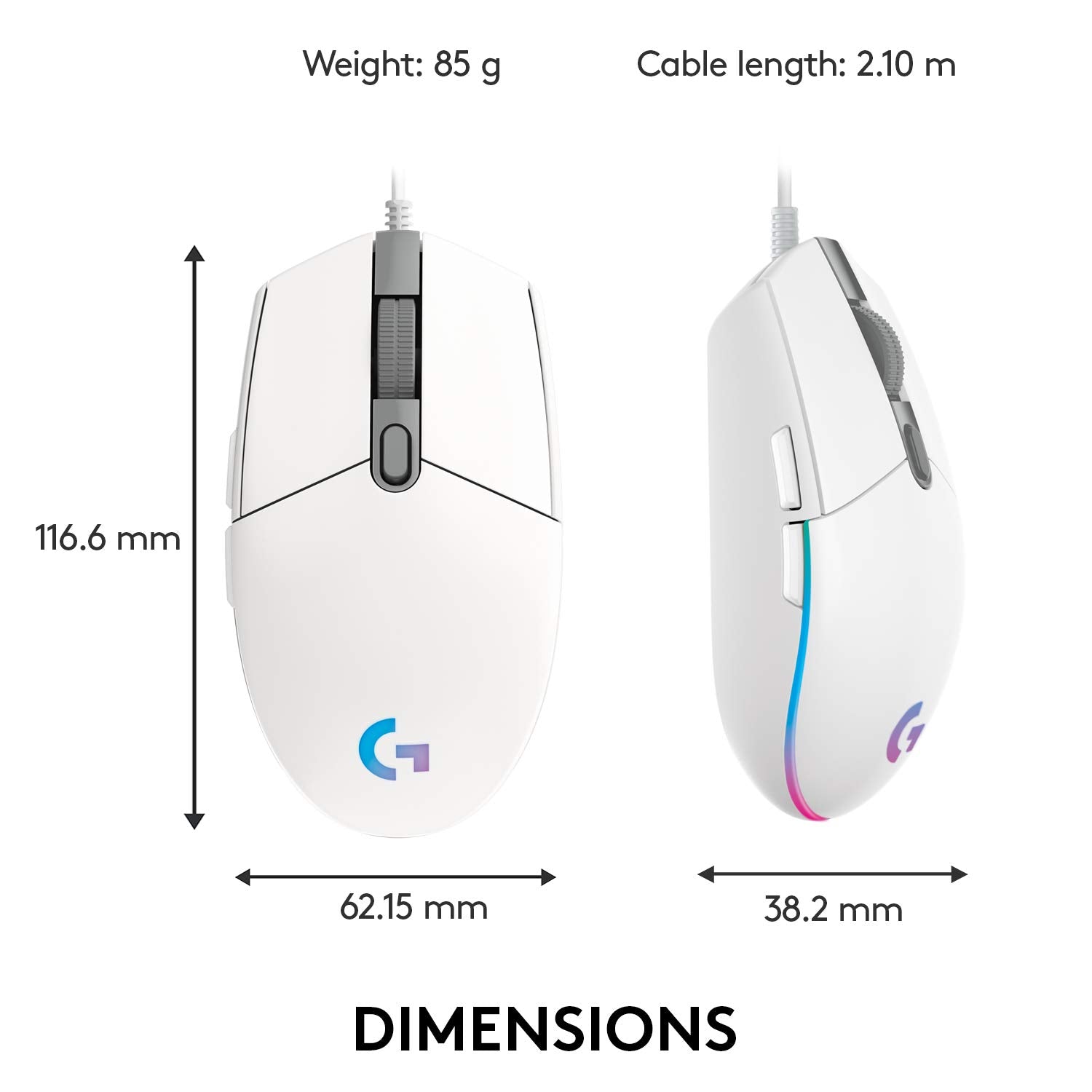 Logitech G203 Optical Wired Gaming Mouse