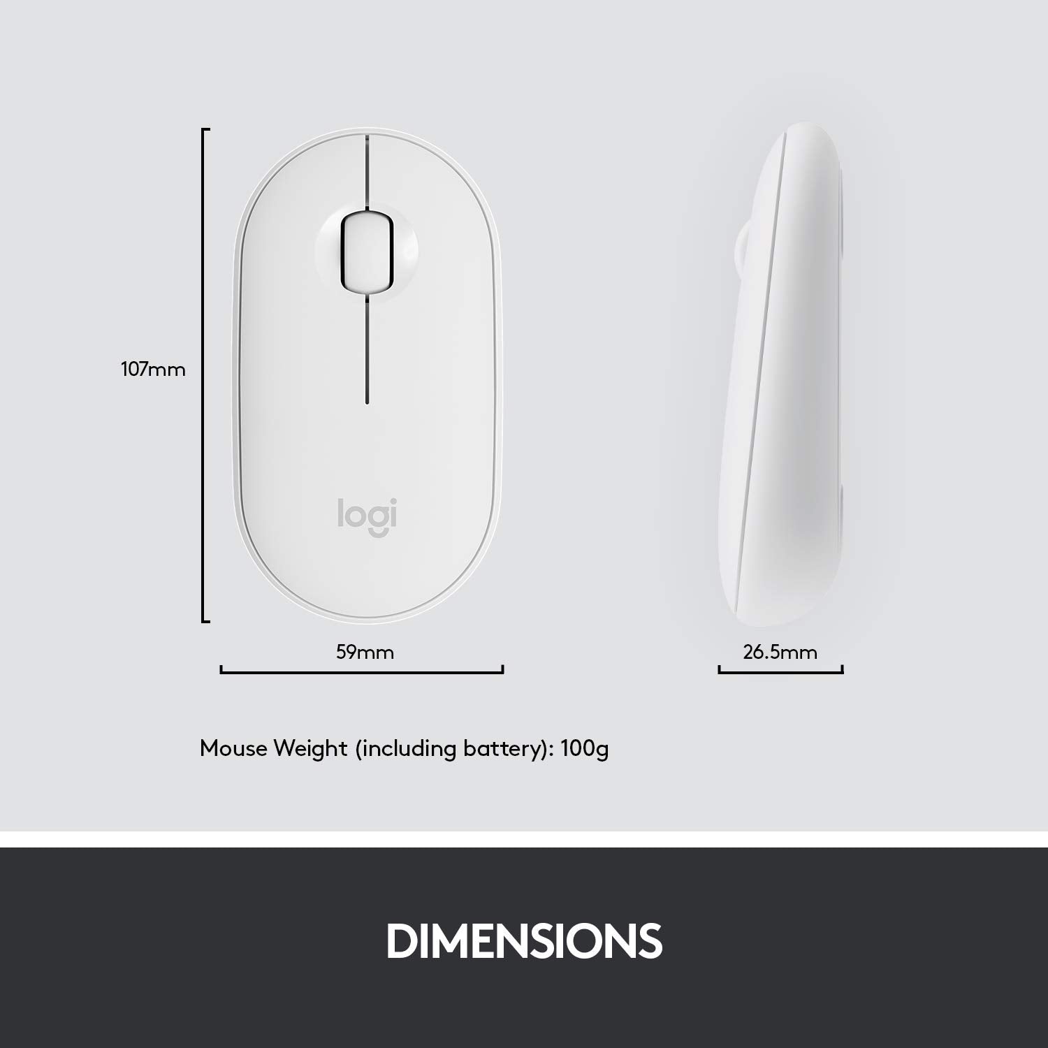 [RePacked] Logitech MK470 Wireless Keyboard and Mouse Combo - White