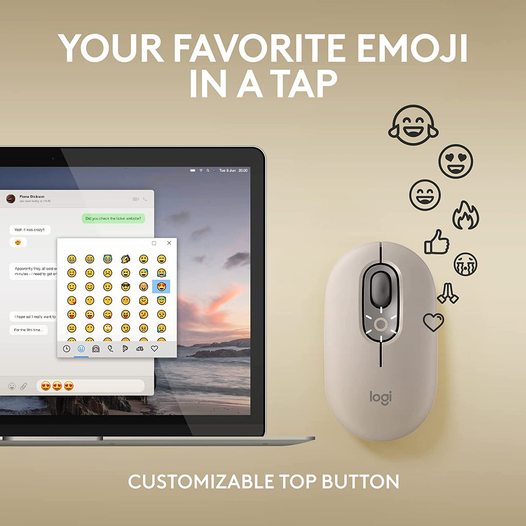 Logitech POP Optical Wireless - Mist