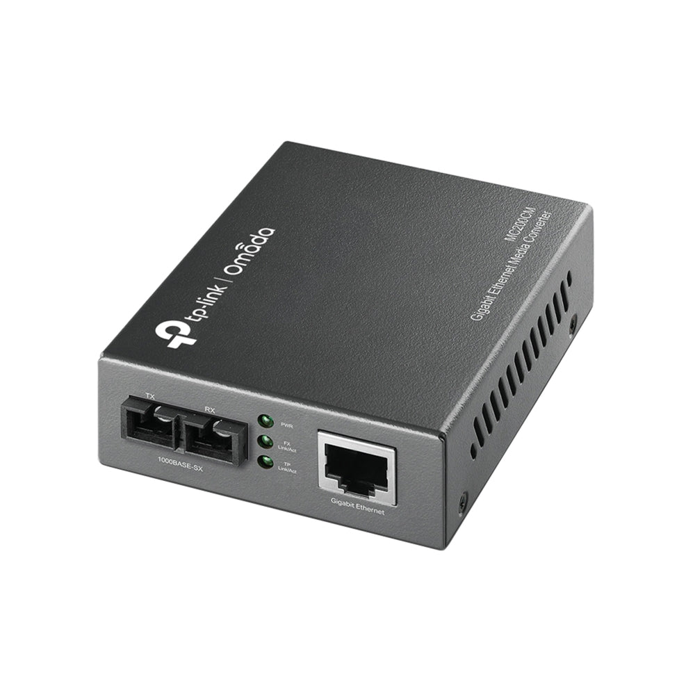 TP-Link MC200CM 10/100/1000Mbps Gigabit Ethernet Multi-Mode Media Converter