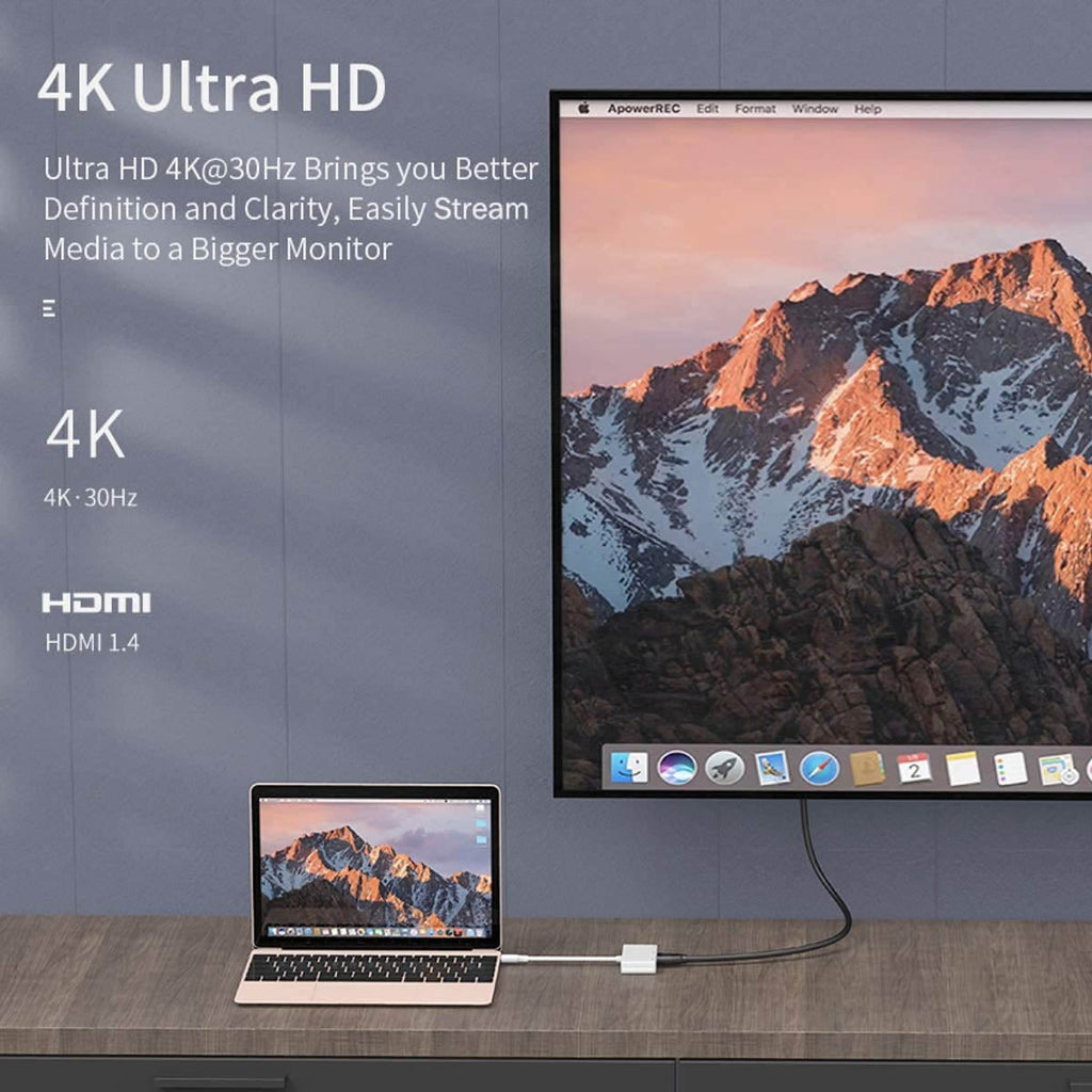 [RePacked] Portronics C-Konnect 3-in-1 USB Type-C Adapter with 100W Power Delivery and 4K Support