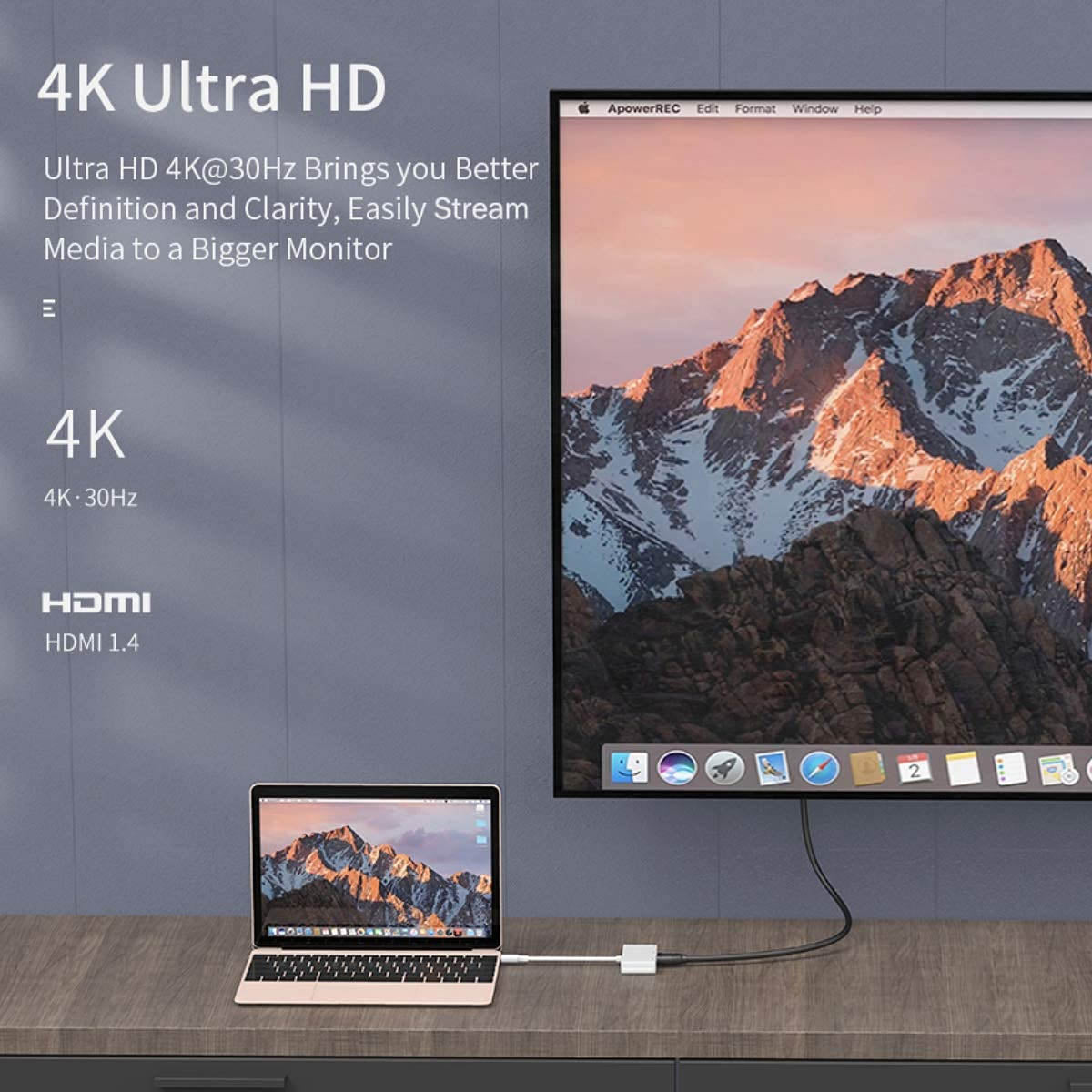 [RePacked] Portronics C-Konnect 3-in-1 USB Type-C Adapter with 100W Power Delivery and 4K Support
