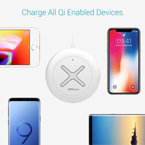 Portronics POR-897 Toucharge X Wireless Mobile Charging Pad with Fast Charging and LED Indicator