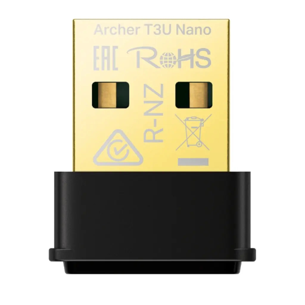 TP-Link Archer T3U Nano AC1300 Nano Wireless MU-MIMO USB Wi-Fi Adapter-tpstech.in
