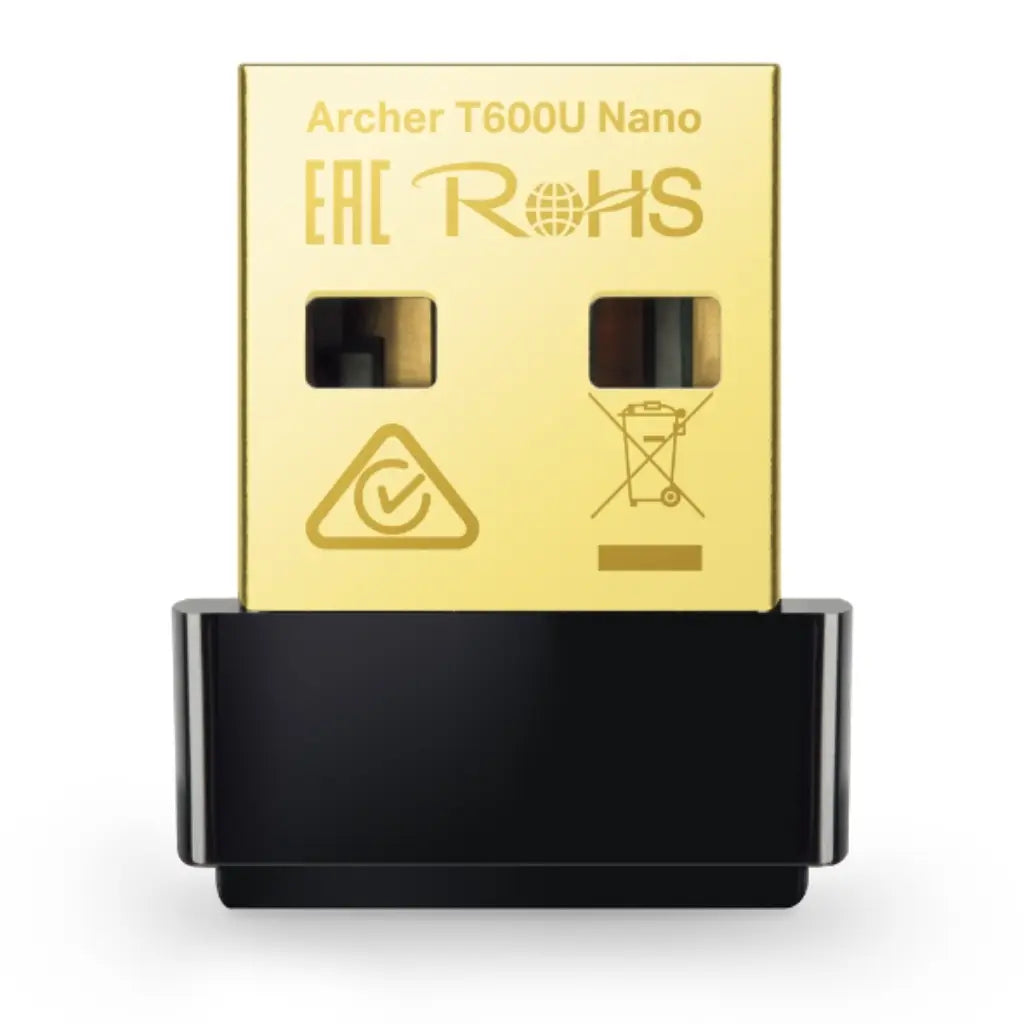 TP-Link Archer T600U Nano AC600 Dual Band Wireless USB Adapter-tpstech.in