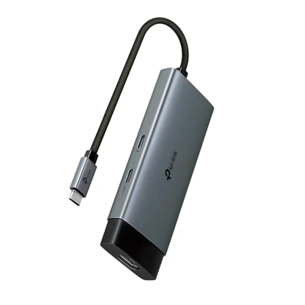 TP-Link UH5020C USB Type-C 5-in-1 Hub with 4K@60Hz HDMI 100W PD Charging USB-C & USB-A Ports-tpstech.in