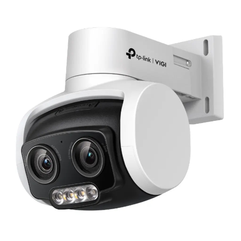 TP-Link VIGI C540V 4MP Pan/Tilt Outdoor Network Camera with 3× Zoom Full-Color Dual-Lens Varifocal Lens & IP66 Waterproof-tpstech.in