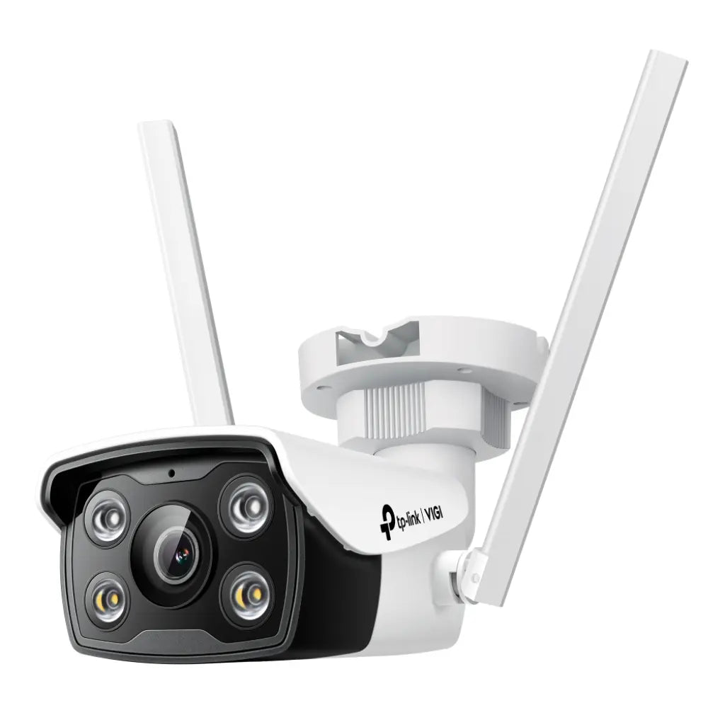 TP Link VIGI C340-W (4MM) 4MP Outdoor WiFi Bullet Security Camera with 30m IR Night Vision-tpstech.in
