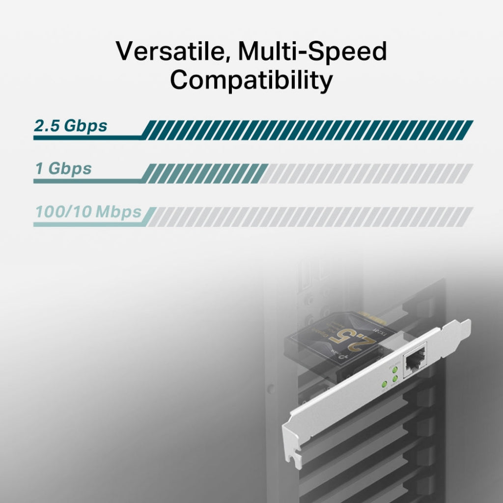 TP-Link TX201 2.5 Gigabit PCIe Network Adapter