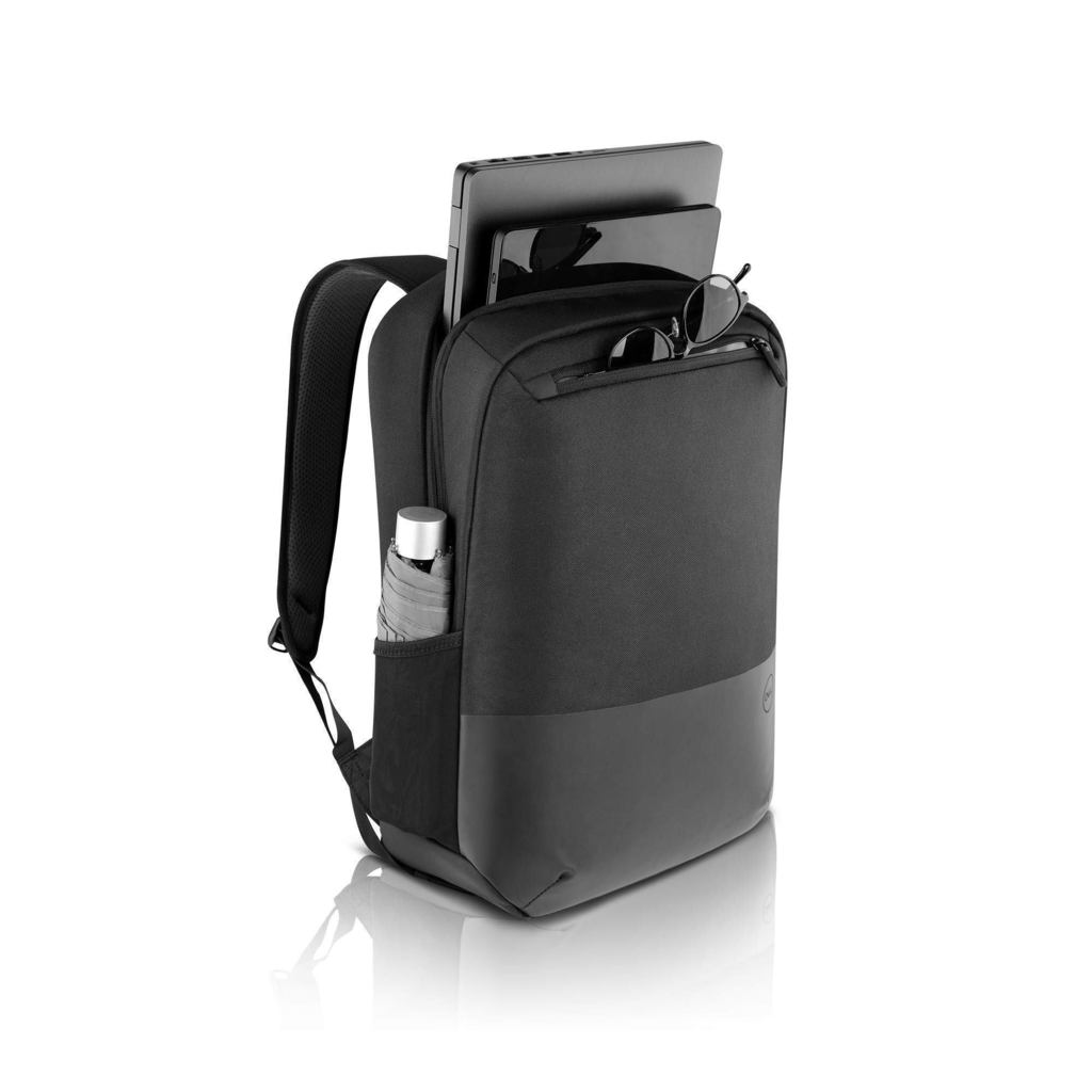 Dell Pro Slim Laptop Backpack 15 PO1520PS with Water Resistant Exterior and EVA Foam Cushioning