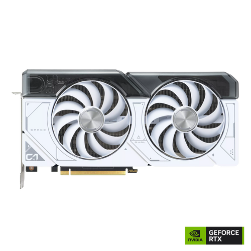 ASUS Dual GeForce RTX 4070 White OC 12GB GDDR6X 192-Bit Graphics Card