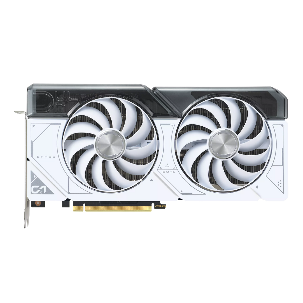ASUS Dual GeForce RTX 4070 White OC 12GB GDDR6X 192-Bit Graphics Card