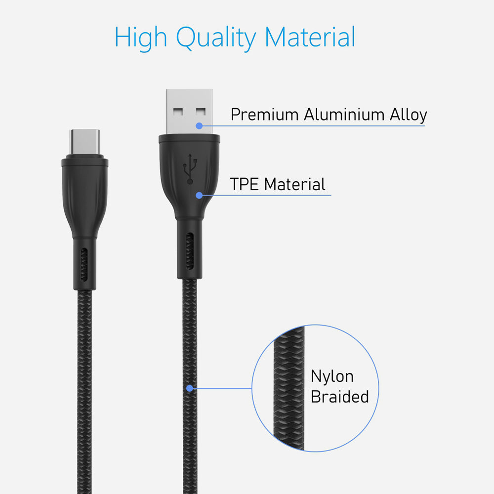 Portronics Konnect Trio Plus 3-in-1 Multi-Functional Cable