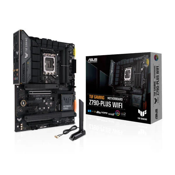 ASUS TUF GAMING Z790-PLUS WIFI DDR5 Intel Z790 LGA 1700 ATX Gaming Motherboard